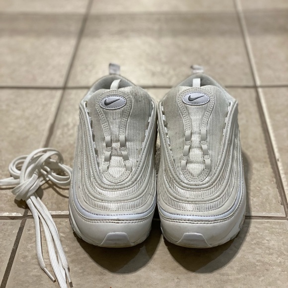 Nike Air Max 97 Women White Size 7.5 - Picture 4 of 8
